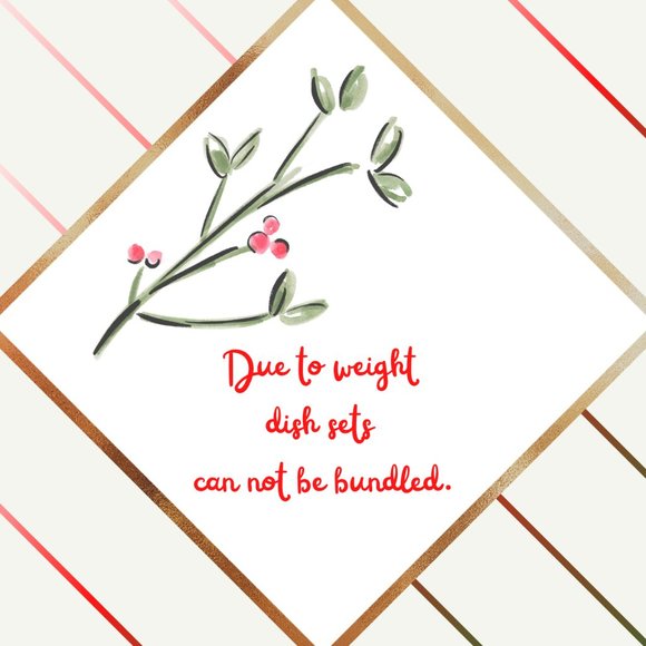 5 Piece Winter Dish Set - Box 4 of 4 - Picture 9 of 9